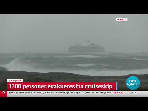 Viking Sky engine failure :évacuation by helicopter 23-03-2019