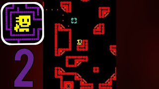 Tomb Of The Mask: Jogo Retro Mobile - Gameplay Walkthrough Part 2 - Level 9 - 16 (iOS, Android)