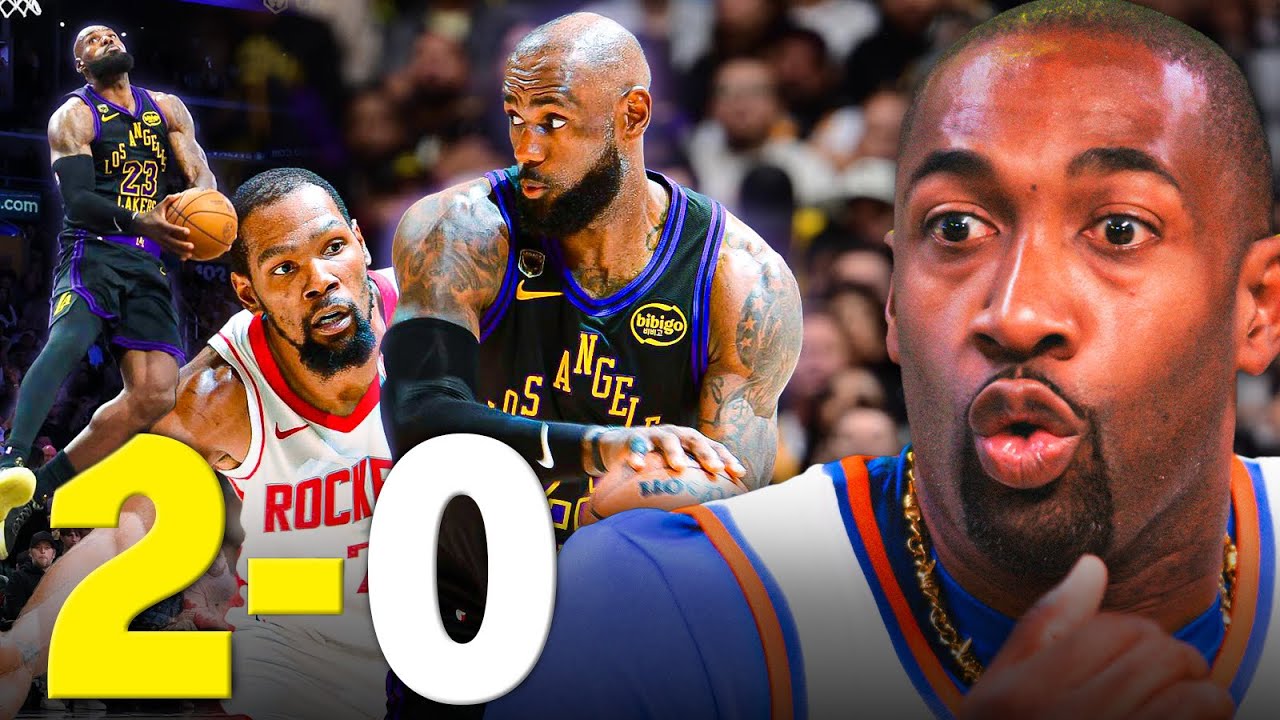 LEBRON IS EMBARRASSING KD & THE ROCKETS