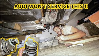 How to clean Haldex in Quattro Audi