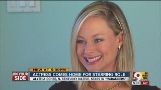 Actress comes home for role in 'Marauders' video
