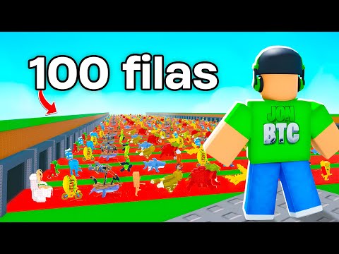 Encontré FILAS INFINITAS de BRAINROTS en Steal a Brainrot!