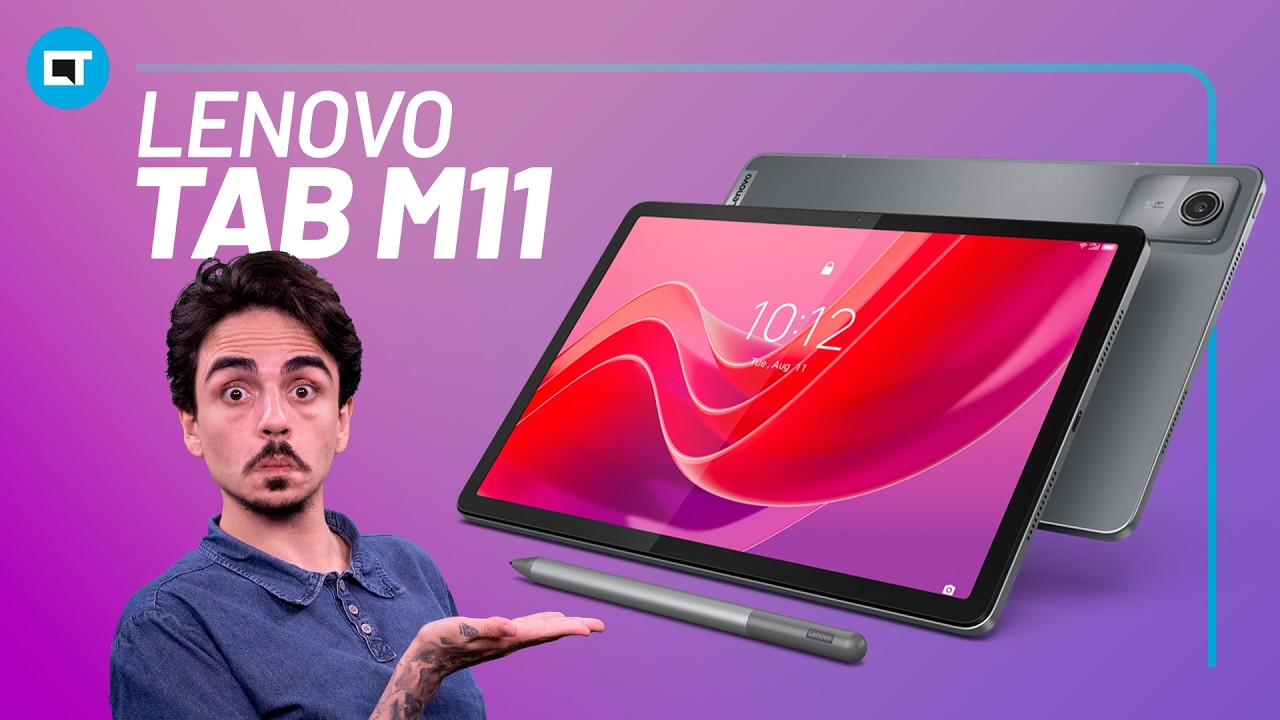 Lenovo Tab M11 | Quase a melhor opção para estudar neste Tablet de entrada com caneta e capa