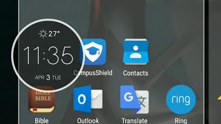 Restore Time and Weather Widget to Android Home Screen
