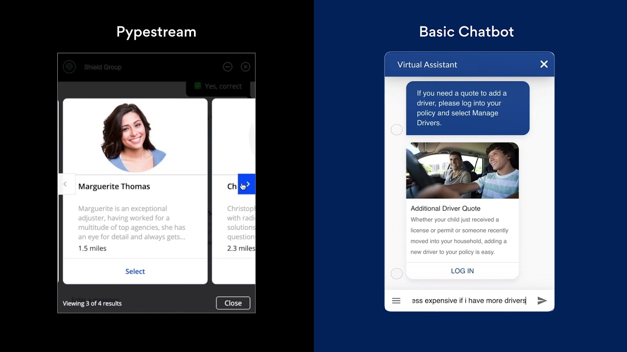 Pypestream vs. Basic Chatbots