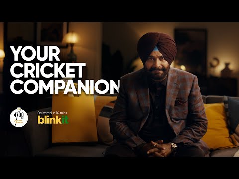 BlinkIt fulfills Navjot Singh Sidhu's game-time cravings of 4700BC