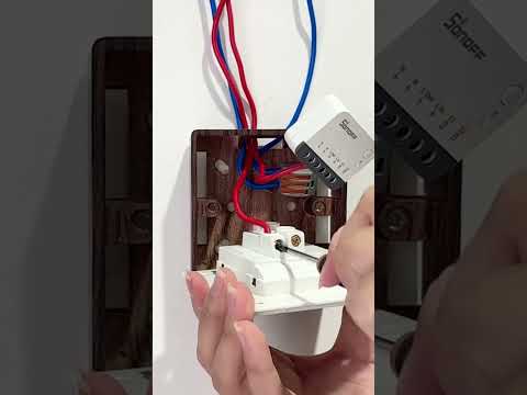 Smarten up your lights the easy way! 💡 SONOFF ZBMINI Extreme Zigbee Smart Switch (ZBMINIR2)  #diy