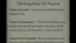 RE: The Purpose Driven Life By Rick Warren (Chapter 4)