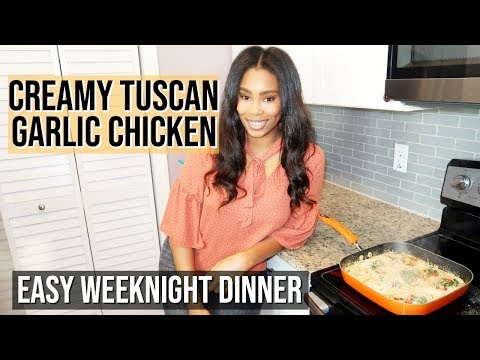KETO CREAMY TUSCAN GARLIC CHICKEN RECIPE | LoveLexyNicole