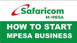 How to register as an mpesa agent in Kenya