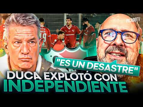 DUCA EXPLOTÓ DESPUÉS DEL PAPELÓN DE INDEPENDIENTE vs ATLÉTICO TUCUMÁN en COPA ARGENTINA
