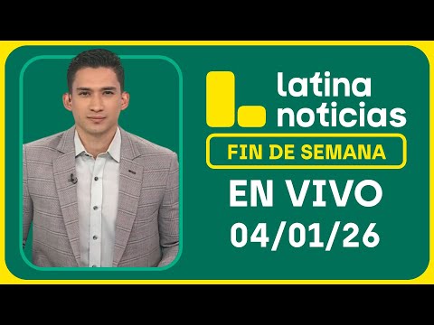 LATINA NOTICIAS MEDIODÍA- DOMINGO 04 DE ENERO DEL 2026