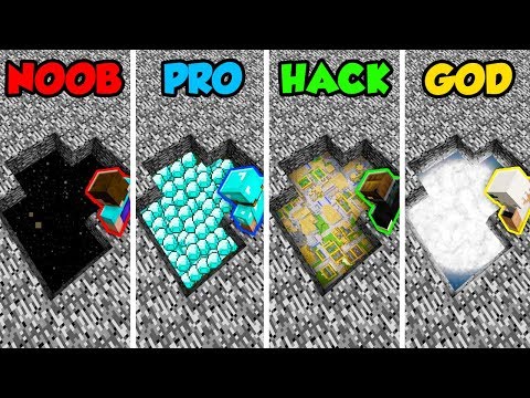 Minecraft NOOB vs. PRO vs. HACKER vs. GOD: VOID DIMENSION in Minecraft! (Animation)