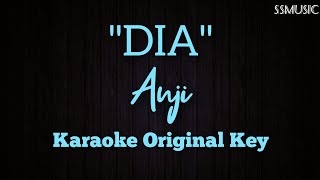 Download lagu ANJI - DIA (Karaoke version no vocal - original key) mp3