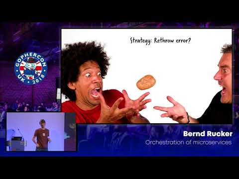 GopherCon UK 2018: Bernd Rucker - Orchestration of Microservices