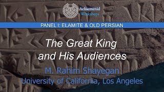 The Great King and His Audiences
