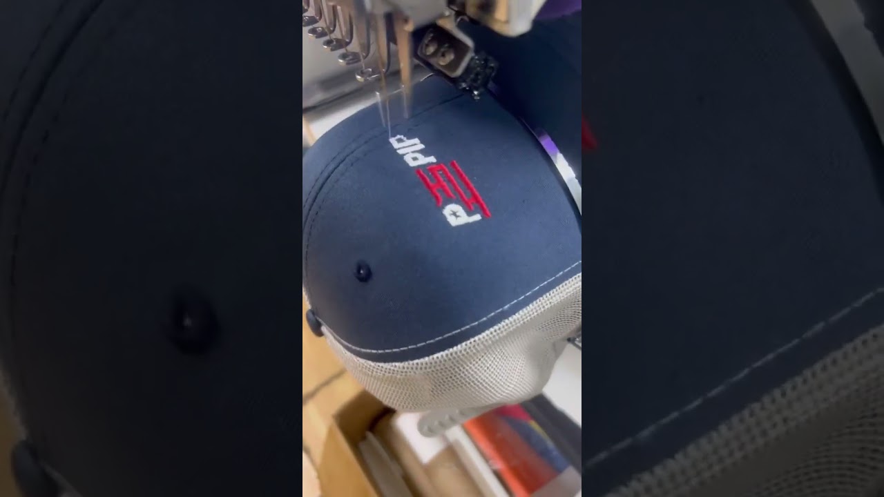 Hudson Valley Print Shop How To Make Custom Embroidery Hats #embroidery #screenprinting #howtomake