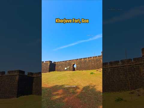 Corjuem fort in goa #fortsofindia #portugueseinindia #marathaempire #shivajimaharaj #chhava #hindu