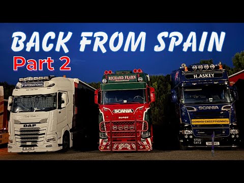 Back from Spain - #europeantrucking 