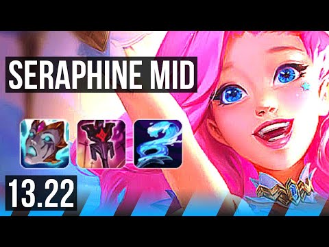 SERAPHINE vs AZIR (MID) | 7/3/10, Rank 10 Seraphine | EUW Challenger | 13.22