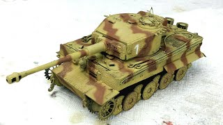 Painting &amp; Weathering Tiger 1 German Camouflage with Tamiya Paints - 506 sPzAbt 1944