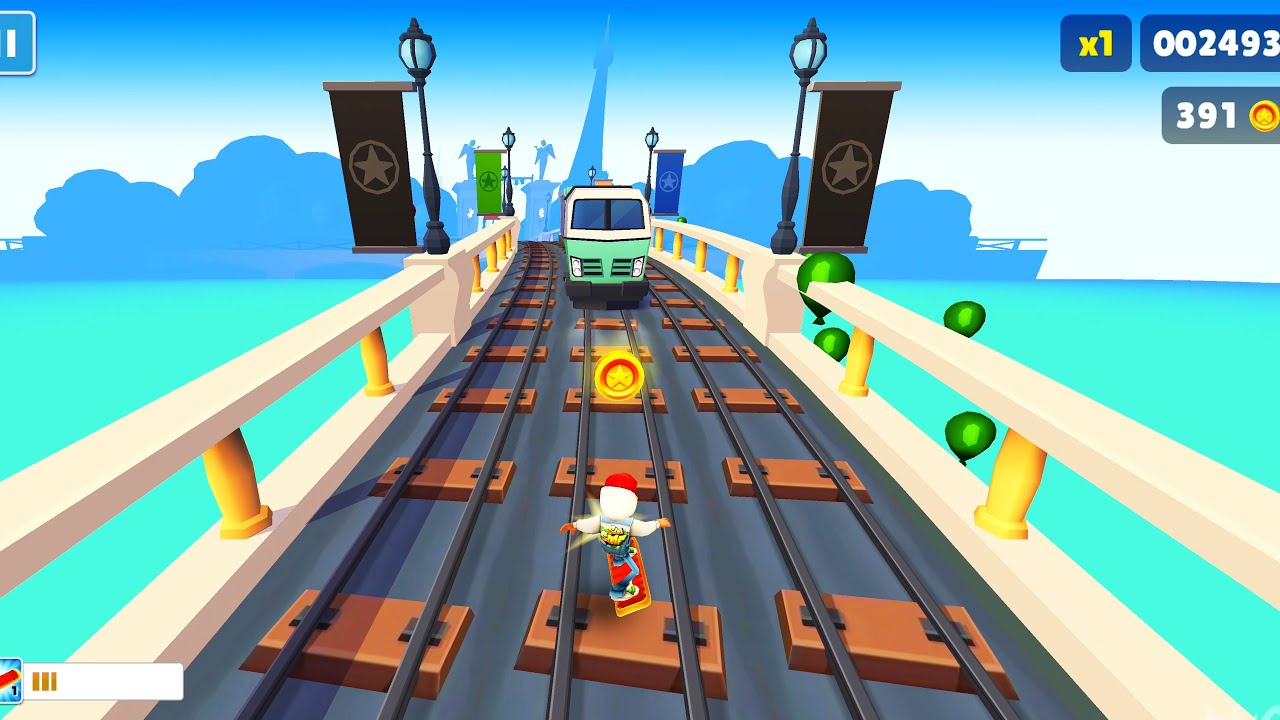 Subway Surfers Summer Games Paris gameplay tutorial
