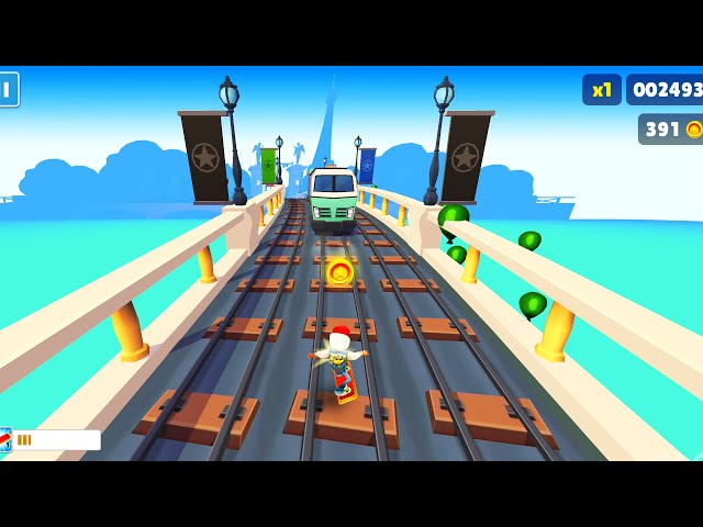 Subway Surfers Summer Games Paris gameplay tutorial