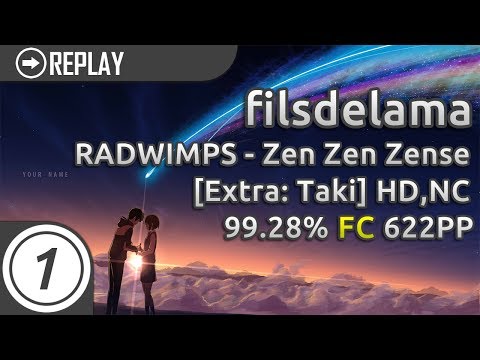 filsdelama | RADWIMPS - Zen Zen Zense (movie ver.) [Extra: Taki] HD,NC 99.28% 622pp FC #2