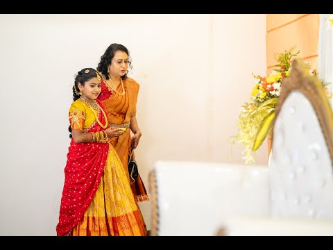 Janisha Half saree Full length  Video