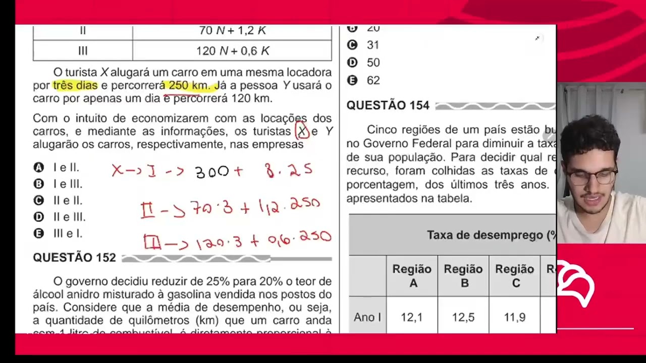 Resolução em Vídeo — Questão 170 ENEM 2017 PPL