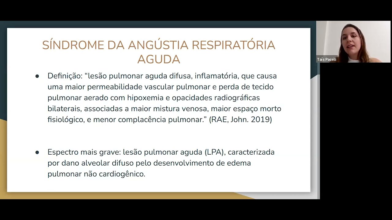 Alterações Respiratórias na Sepse.