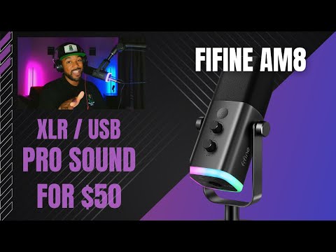 SOUND LIKE a PRO for $50?! The FIFINE AM8 Is a RECORDING GAME-CHANGER!