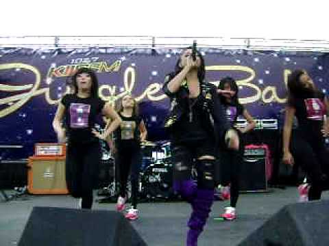 VNR Presents...."The Bangz" live peformance at KIIS Fm's Jingle Ball Village 2009