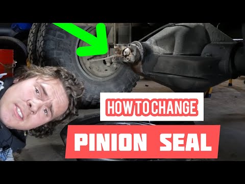 How to change your pinion seal without special tools