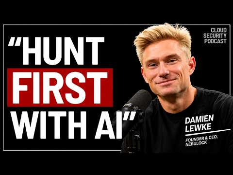 The "Hunt First" AI Security Strategy | Damien Lewke, Nebulock