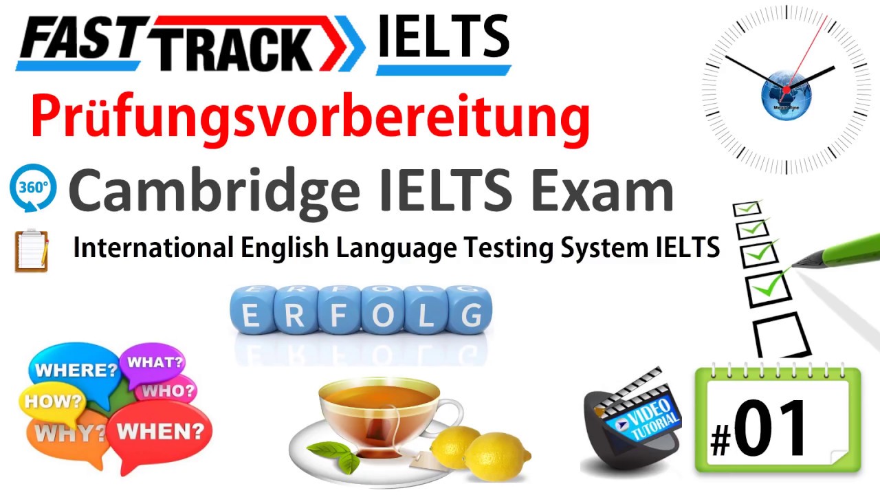 Vorschau: IELTS International English Language Testing System – Info auf Deutsch