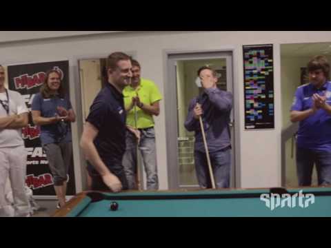 Denis Grabe Spartas oskusi näitamas