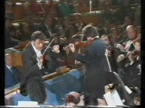 Beethoven Violin Concerto (3rd mt) Zukerman, Mehta at the UN, 1982