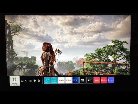 Horizon Forbidden West on Samsung TU8000 (PS4 PRO 4K HDR)