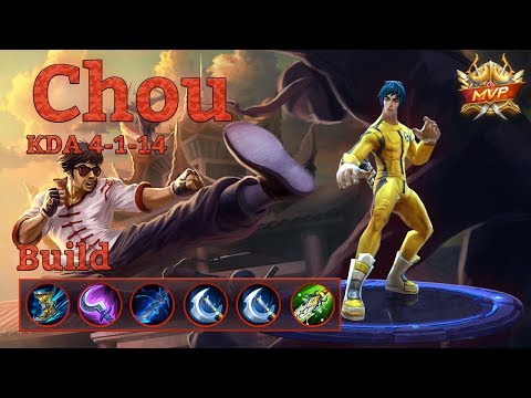 Mobile Legends: Chou MVP, Damage Build? Not that Bad!
