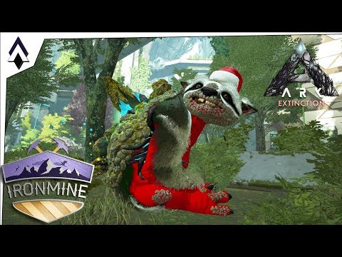 Gacha Claus and Upgrades : Ep17 : Exploring Extinction : IronMine : ARK Gameplay