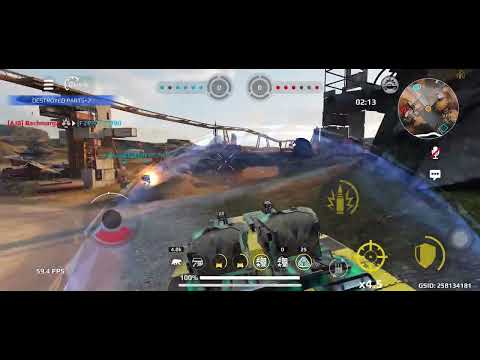 The indestructible tank (Crossout mobile) (Crossout legends)