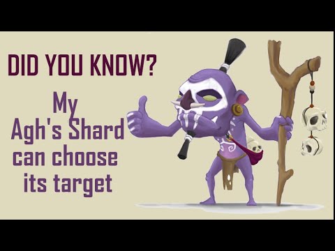 How to Play  Dota 2 Witch Doctor : Witch Doctor's Agh's Shard Choosing Its Target
