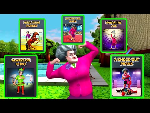 Scary Teacher 3D | miss T Super Sportmania Walkthrough (iOS Android)