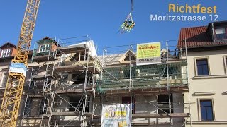 preview picture of video 'Altenburg (Thüringen): Richtfest Moritzstrasse 12 - HD - ALTENBURG.DOKU.'