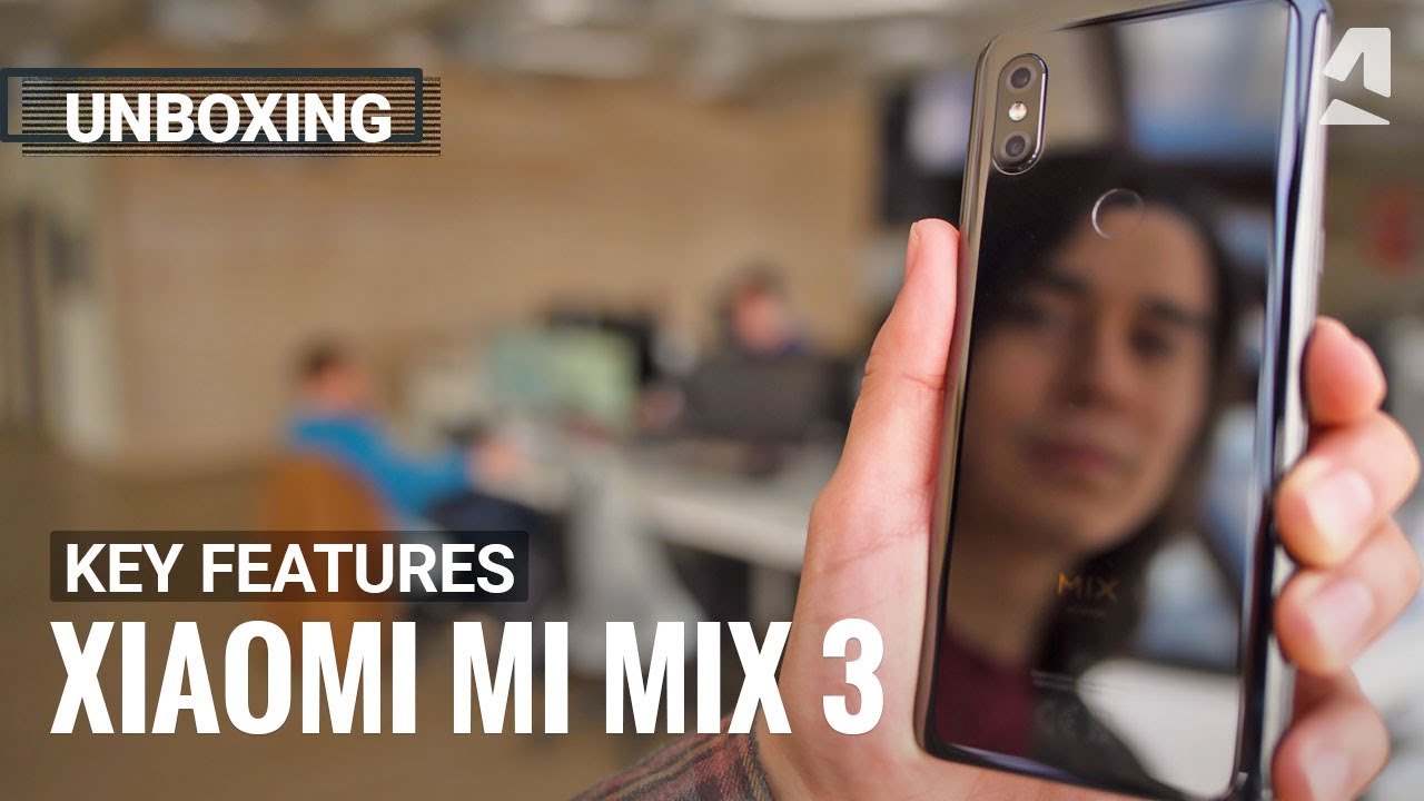 Xiaomi Mi Mix 3 key features and unboxing