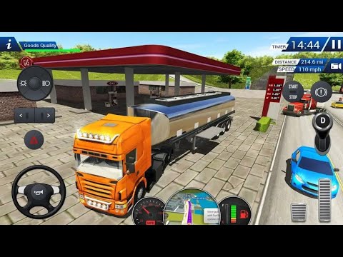 #Gametop - Heavy Logging Cargo Truck Transport Simulator - Best Android Gameplay #5