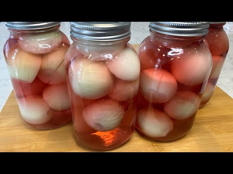 Cebola Cortida | Pickled Onions - Portuguese Recipe