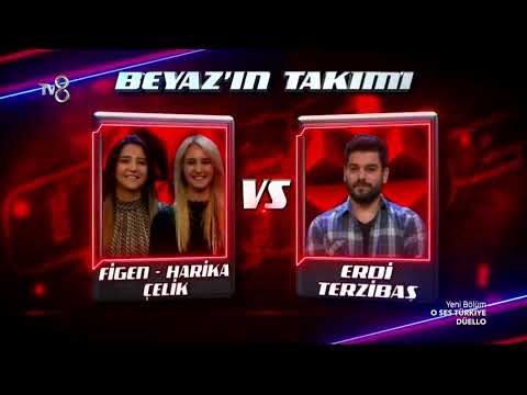 O Ses Türkiye | Fiğen Harika Çelik ve Erdi Terzibaş'ın düellosu | 34.Bölüm
