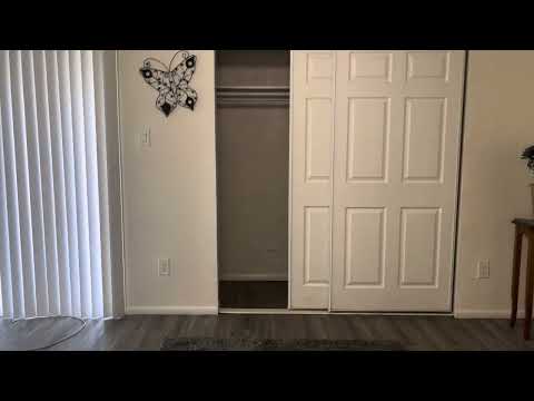 Closet storage — representative home at Lateral 14 Apartments.